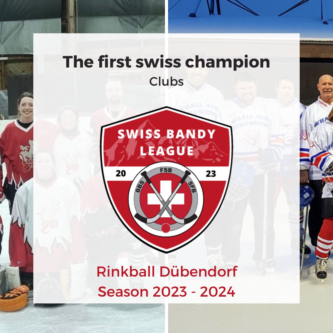Swiss bandy first champion 2023 2024